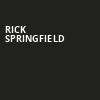 Rick Springfield, Wild Horse Pass, Phoenix
