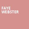 Faye Webster, Arizona Financial Theatre, Phoenix