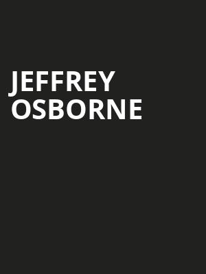 Jeffrey Osborne, Chandler Center for the Arts, Phoenix
