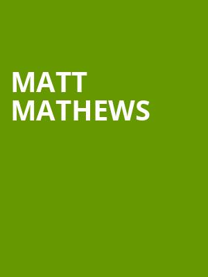 Matt Mathews, Ikeda Theater, Phoenix