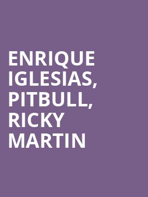 Enrique Iglesias Pitbull Ricky Martin, Footprint Center, Phoenix