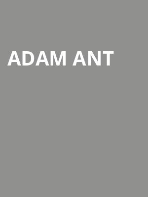 Adam Ant, Celebrity Theatre, Phoenix