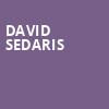 David Sedaris, Orpheum Theater, Phoenix