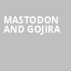 Mastodon and Gojira, Arizona Financial Theatre, Phoenix