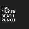 Five Finger Death Punch, Ak Chin Pavillion, Phoenix